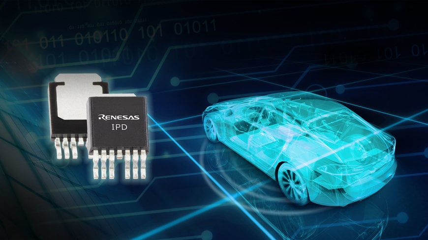 Le Nouveau Composant d'Alimentation Intelligent Automobile de Renesas permet une Distribution d'Alimentation Sûre et Flexible dans les Architectures E/E de Nouvelle Génération